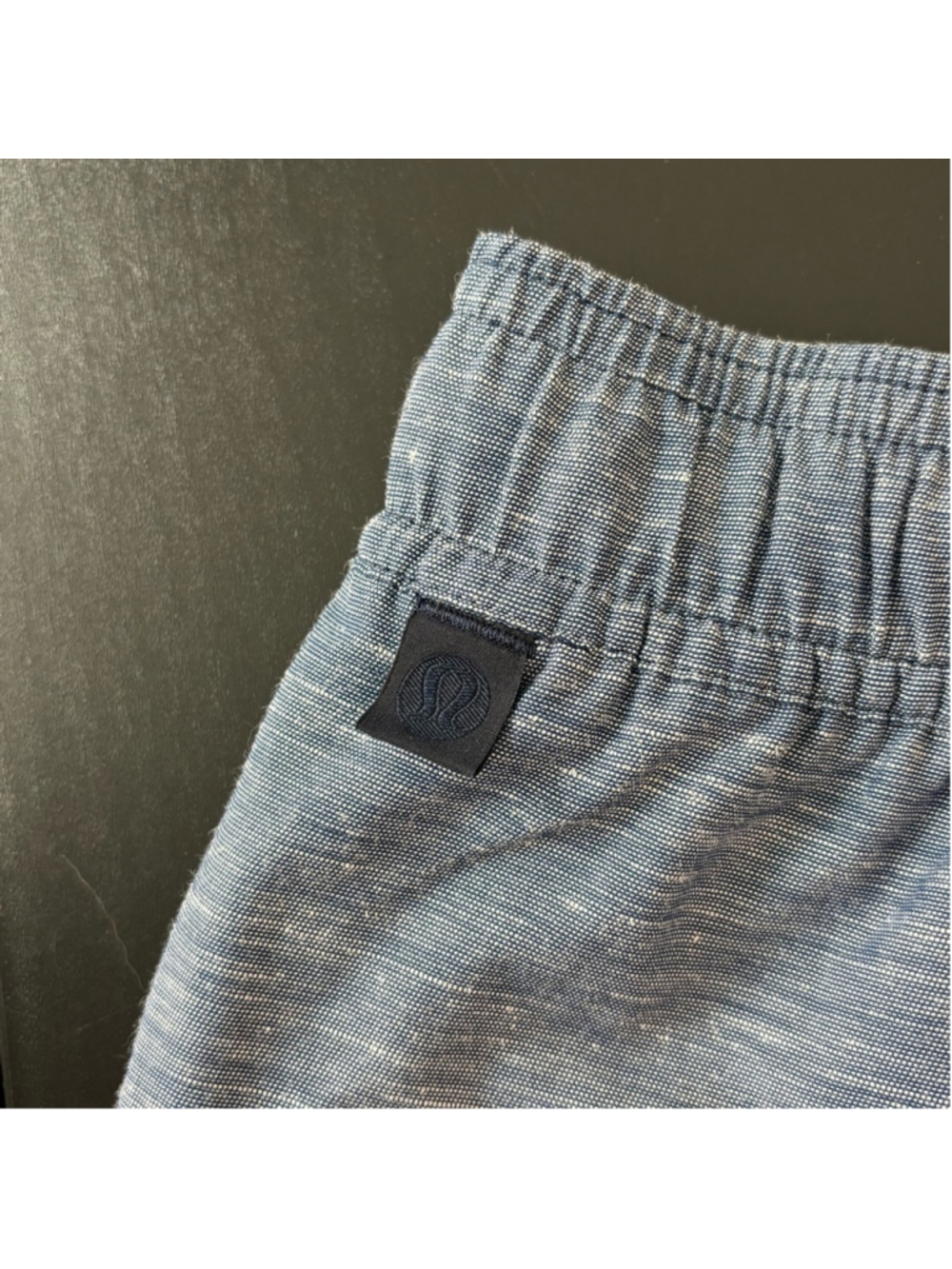 Lululemon LuluLinen Pull-On Pant In Club Blue Men’s Sz S - Picture 5 of 11